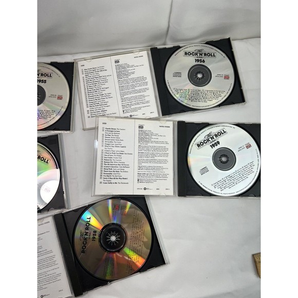 Lot Of 5 THE Rock N' Roll Era Time Life‎ CD's  1954-1959 Vintage - Picture 8 of 8
